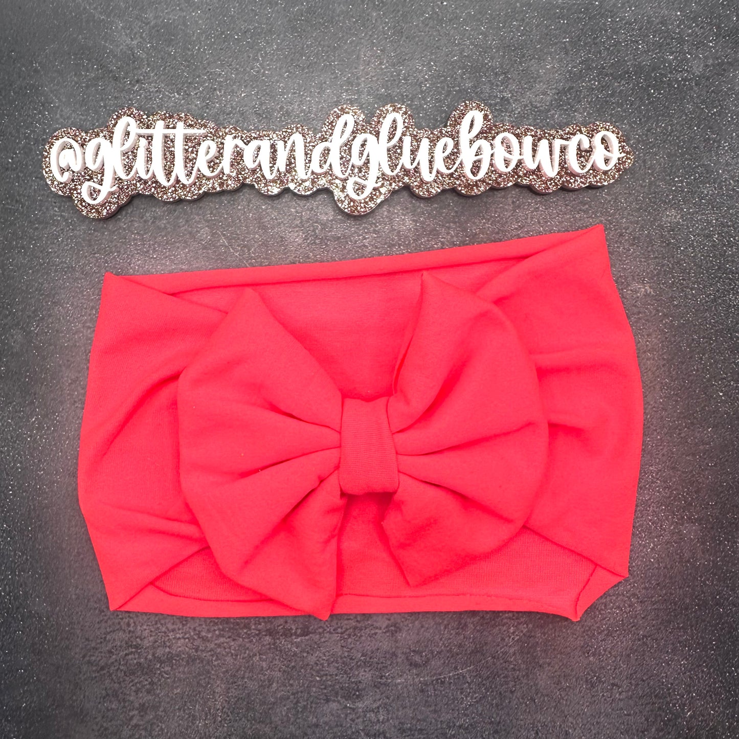 Hot Pink Baby Headband