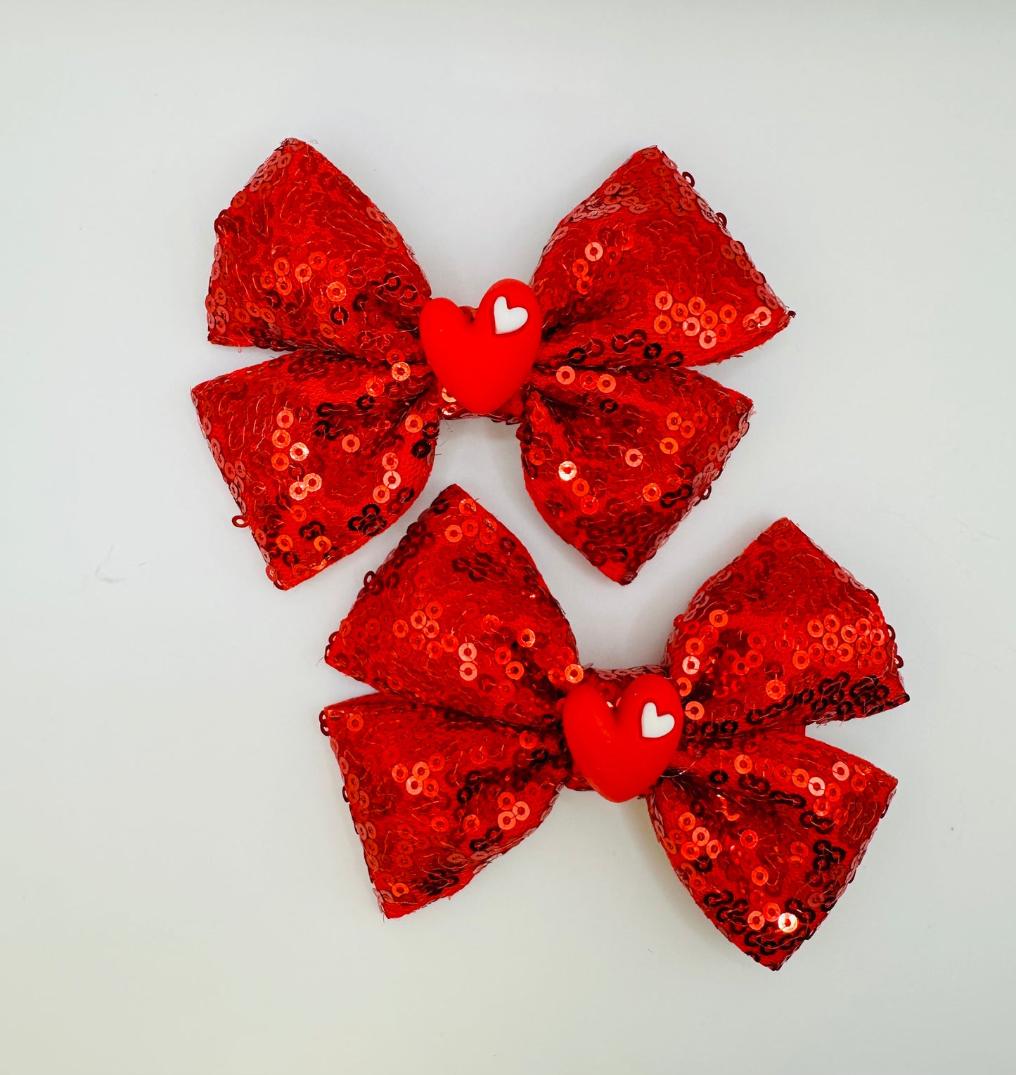 Valentine’s Day Sequins Clips
