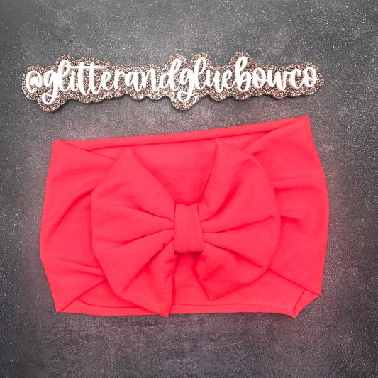 Hot Pink Baby Headband