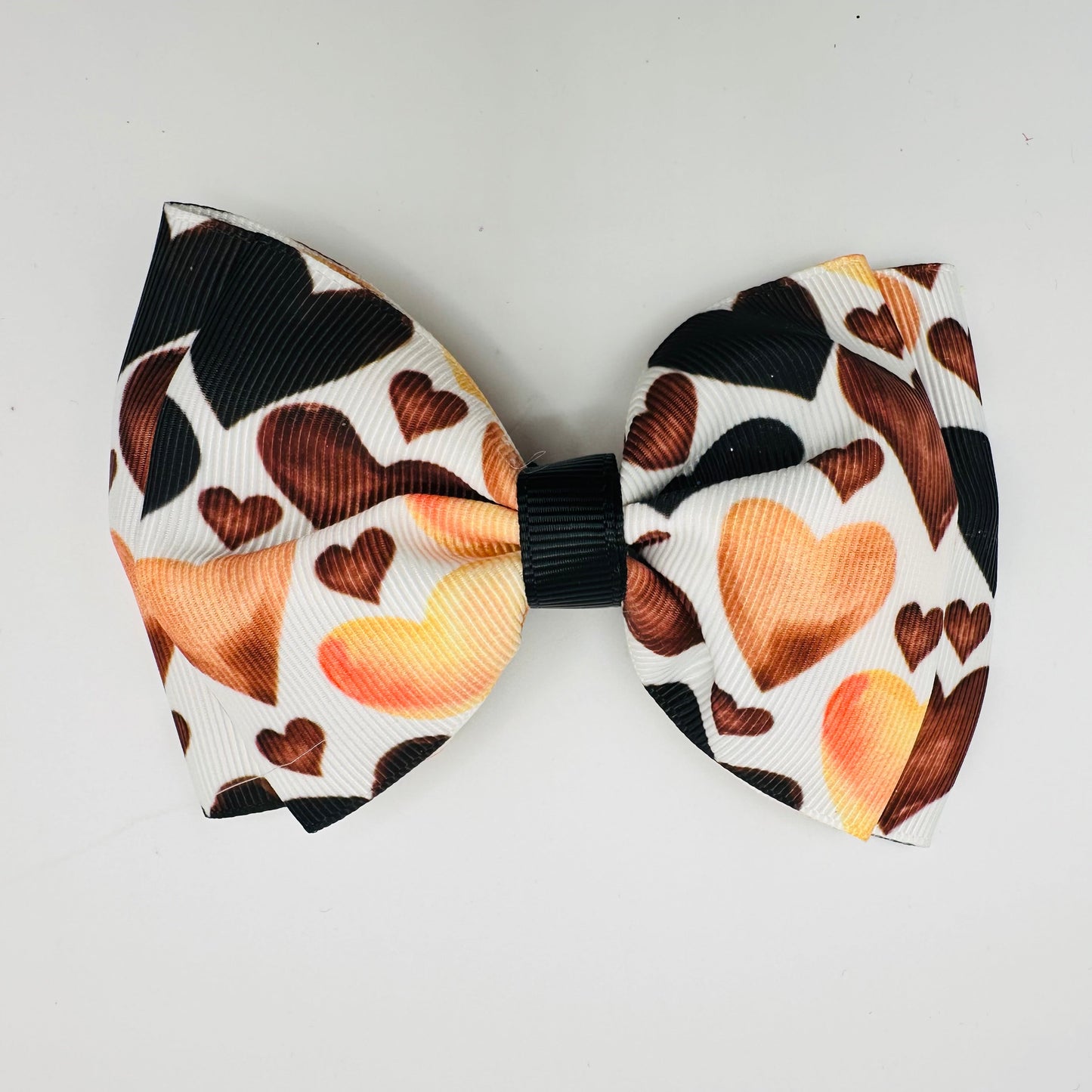 Many Shades Heart Bow