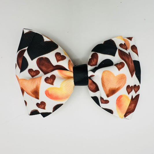 Many Shades Heart Bow