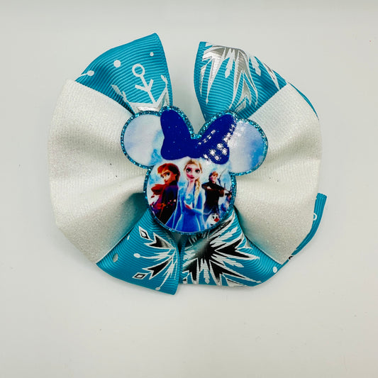 Frozen Disney Bow